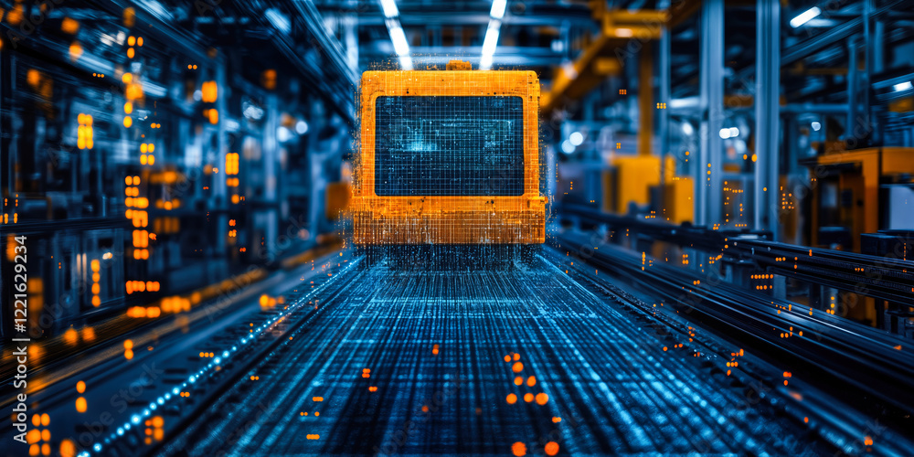 Poster autonomous robotics in heavy machinery with advanced ai and computer vision for industrial automatio