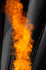 Flame for the balloon