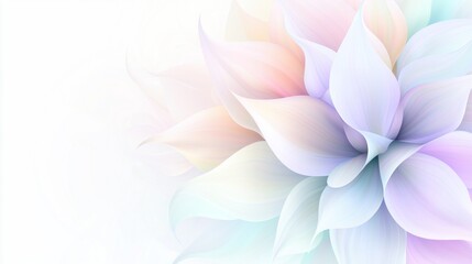 Fototapeta premium Soft Pastel Flower Bloom