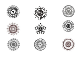 This is a vector wall decoration or background that can be used for your designs.