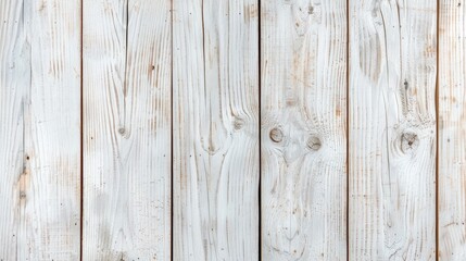 Fototapeta premium Explore the smooth, clean texture of white wooden boards, perfect for a modern, minimalist aesthetic in design.