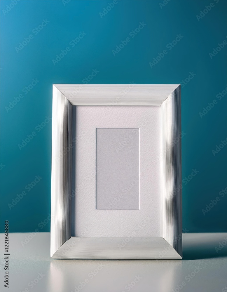 Poster elegant frame ready to hold a cherished memory in a beautiful setting