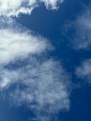 blue sky with clouds