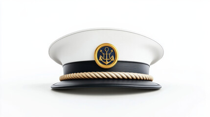 Sailor's cap on transparent background