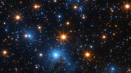 Fototapeta premium Exploring distant galaxies outer space astronomy image cosmic environment stellar viewpoint celestial concept