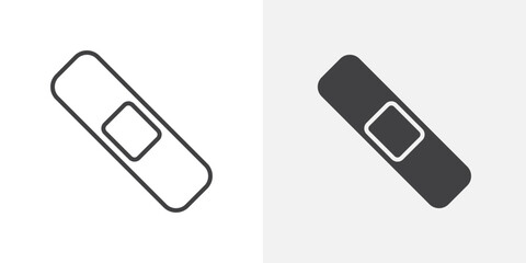 Bandage Icon Outline vector sign