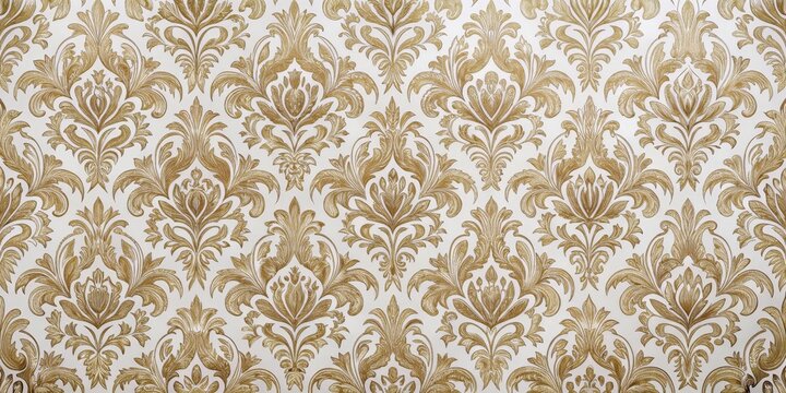 Fototapeta Damask Pattern Texture Background