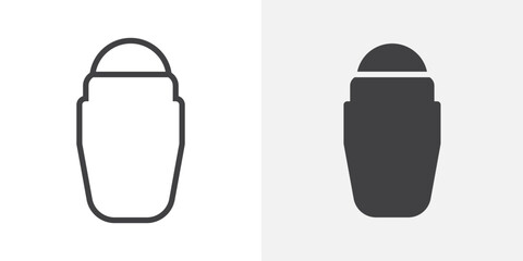 deodorant icon Outline vector sign