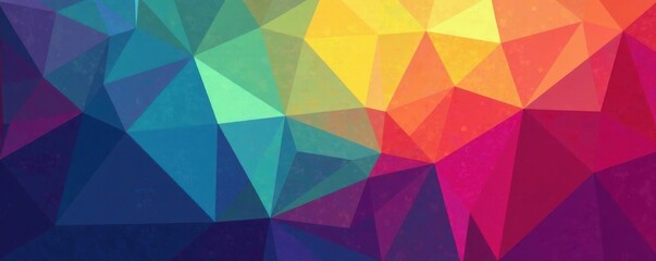 Obraz premium Colorful vector geometric shapes, illustration, retro