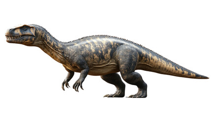 A Majestic Baryonyx: A lifelike depiction of a Baryonyx, a fearsome dinosaur with distinctive crocodile-like snout and large claws.