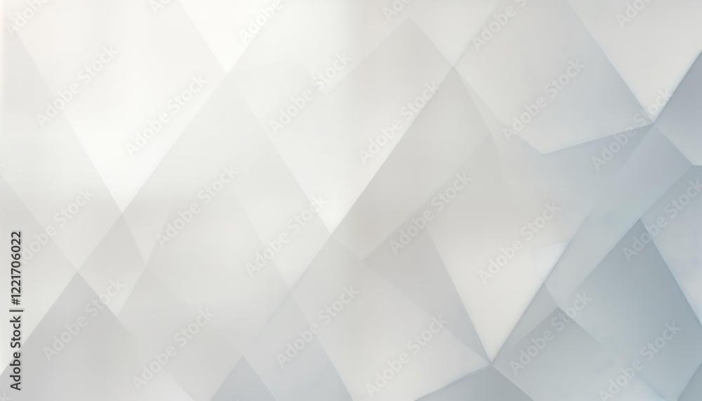 Poster abstract geometric pattern formed by overlapping triangles in light gray, white. modern design with 