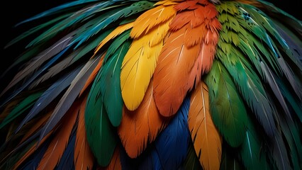 Obraz premium blue and yellow macaw