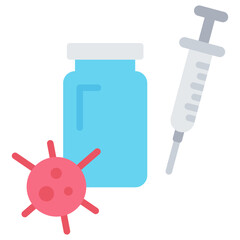 Immunization Review Flat Icon