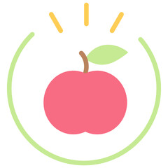 Nutritionist Referral Flat Icon