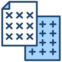 Linguistic Documentation Blue Icon