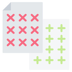 Obraz premium Linguistic Documentation Flat Icon