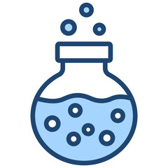 Ideal Gas Law Blue Icon