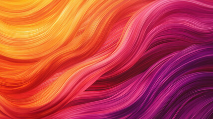 Obraz premium textures in vibrant gradient hues, forming abstract patterns on a plain backdrop 