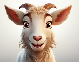 Niedlicher Ziegenbock