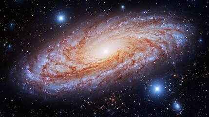 Galaxy background for sale presentation