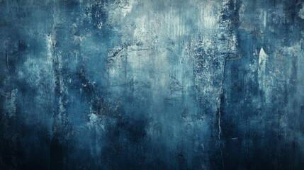 Obraz premium Abstract Blue Textured Wall Background Image