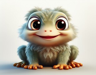 Obraz premium Niedlicher Frosch