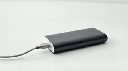 Obraz premium power bank white background