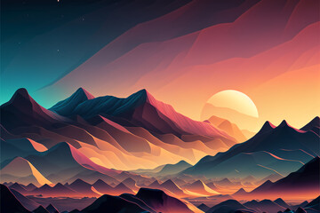 Background Concept, artwork and digital art, Illustration, wallpaper, painting Abstract luxury, Mockup, generative AI