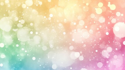 Obraz premium Colorful Bokeh Background with Soft Light and Vibrant Hues
