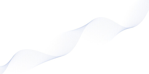 Abstract wave element for design. Digital frequency track equalizer. Stylized line art background. Vector illustration. Wave with lines created using blend tool. Curved wavy line, smooth stripe.