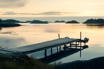 Obraz premium Photorealistic Coastal Landscapes