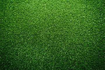 Green artificial turf texture background
