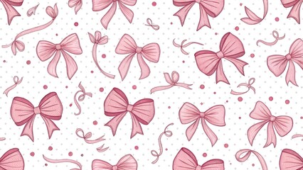 seamless background with butterflies