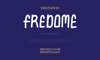Fredome handwrite font Calligraphy Logotype Script Brush Font Type Font lettering handwritten