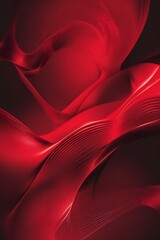 abstract red wave background
