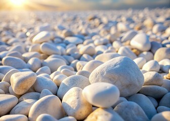 Fototapeta premium White Rock Background Texture: High-Resolution Stock Photo for Design Projects