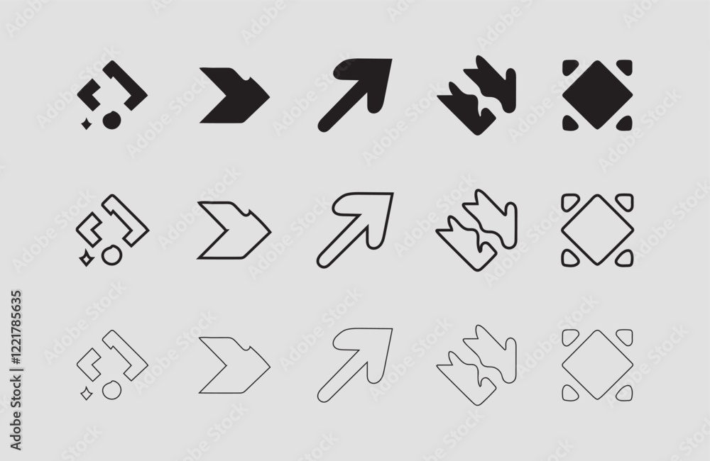 Poster vector and line art graphics for branding and design needs creative vector elements