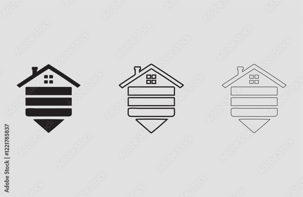 Aufkleber vector and line art graphics for branding and design needs creative vector elements