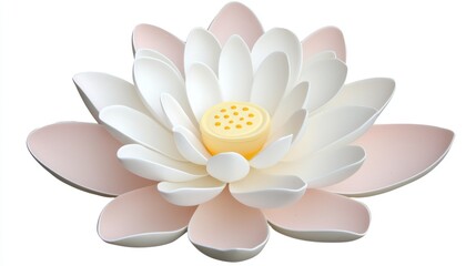 Paper Lotus Flower Craft