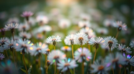 Obraz premium wild flowers in the meadow