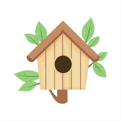 Cute bird house