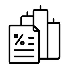 Obraz premium Municipal Tax Icon