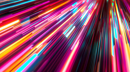 Vibrant, dynamic streaks of light converge in a radiant burst.  Perfect for tech, music, or energyrelated projects. This abstract, highenergy image evokes speed, innovation, and futuristic concepts.