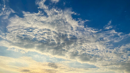 beautiful sky and clouds