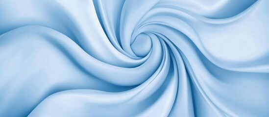 Fototapeta premium Abstract Blue Swirling Fabric