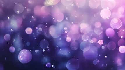 Purple and pink bokeh lights, festive background, blurry design, website header