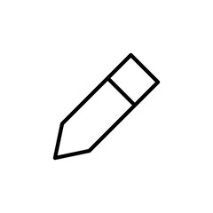 Pencil icon vector. pen sign and symbol. edit icon vector