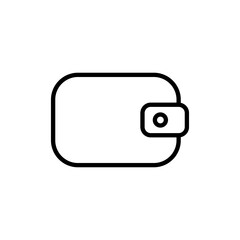 Wallet icon vector. wallet sign and symbol