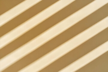 Obraz premium Sunlight Stripes on Beige Wall