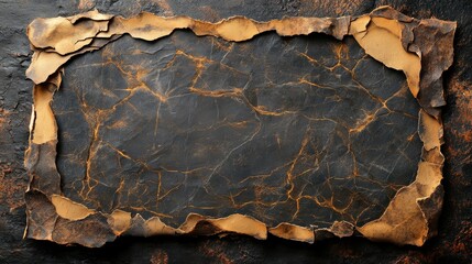 Fototapeta premium Artistic Representation of Torn Paper on a Simple Background Evoking Themes of Fragility and Transience in Everyday Life Highlighting the Beauty of Impermanence and Raw Textures